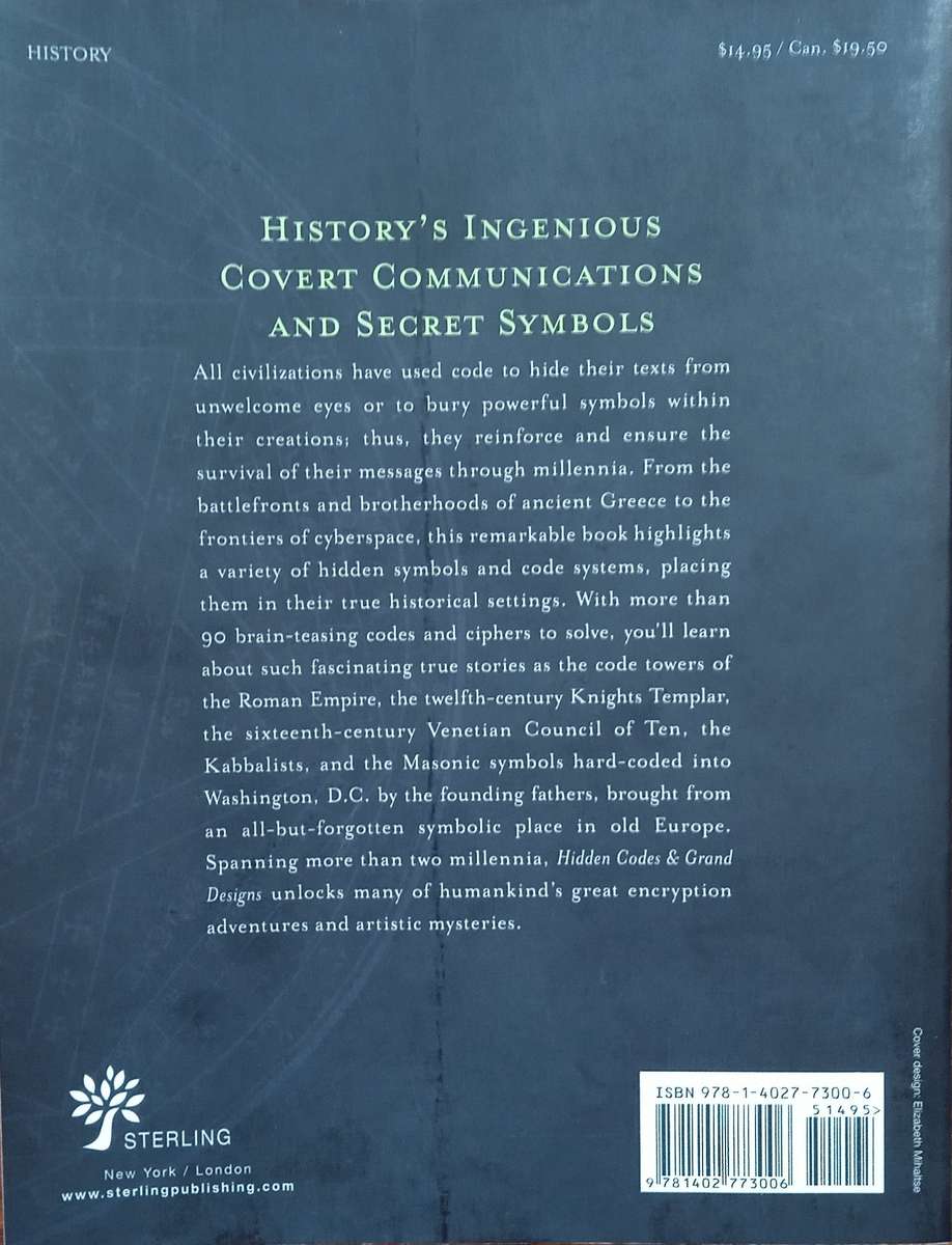 Hidden Codes and Grand Designs: Secret Languages from Ancient Times to Modern Day | Pierre Berloquin