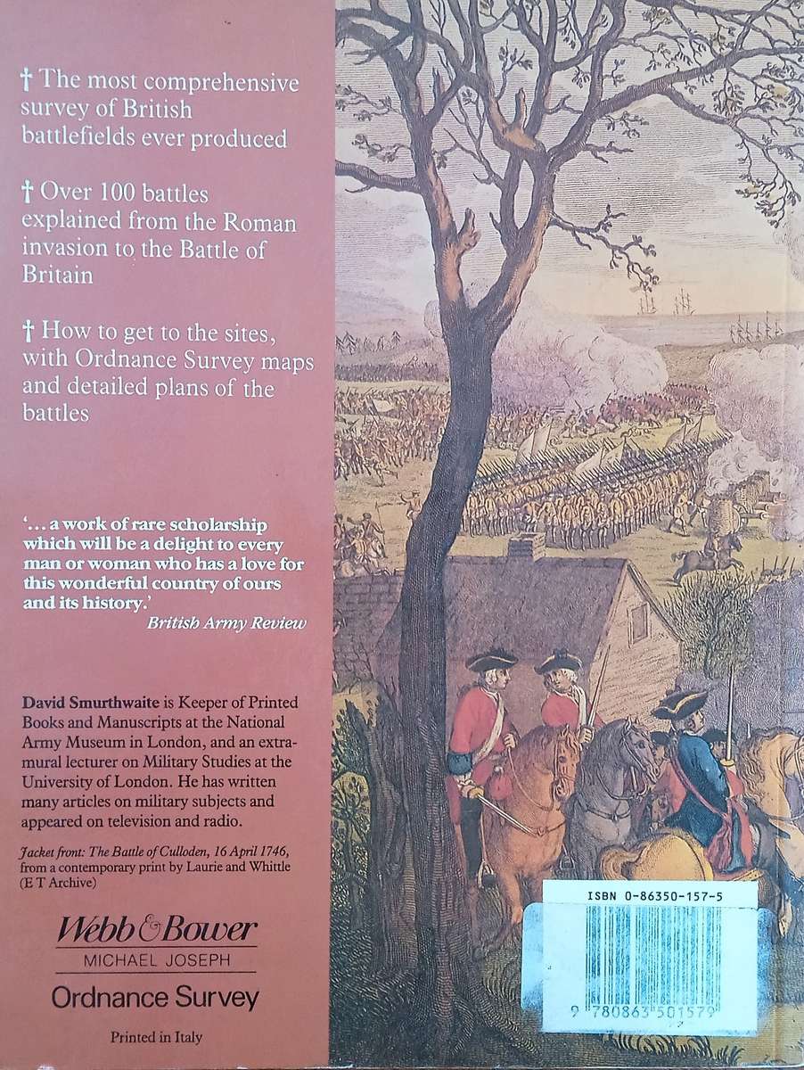 The Ordnance Survey Complete Guide to the Battlefields of Britain | David Smurthwaite