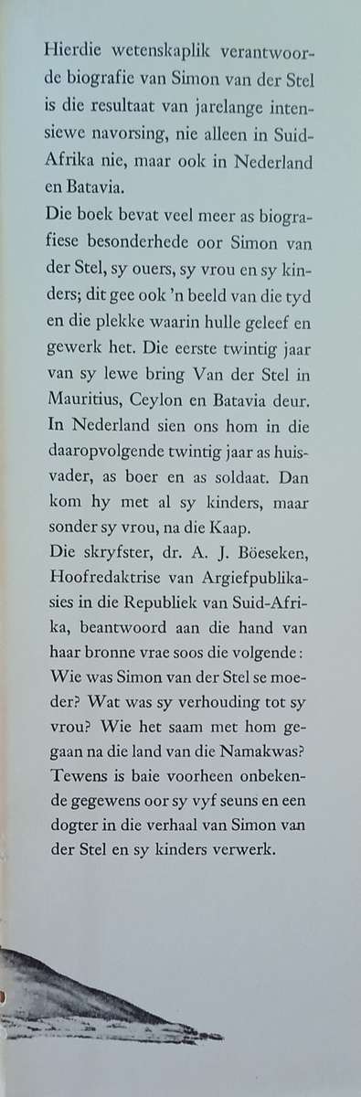 Simon Van Der Stel En Sy Kinders [Afrikaans] | A.J. Böeseken