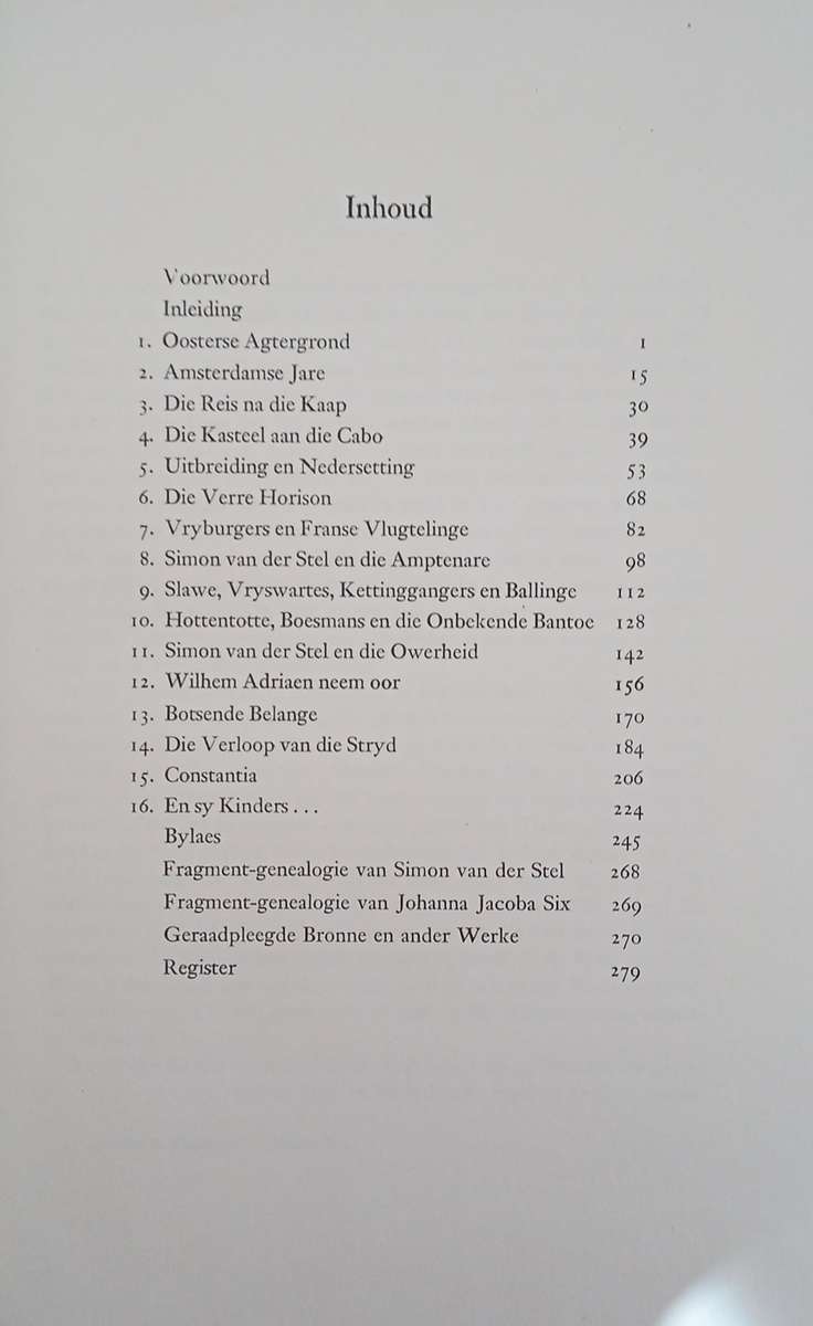 Simon Van Der Stel En Sy Kinders [Afrikaans] | A.J. Böeseken