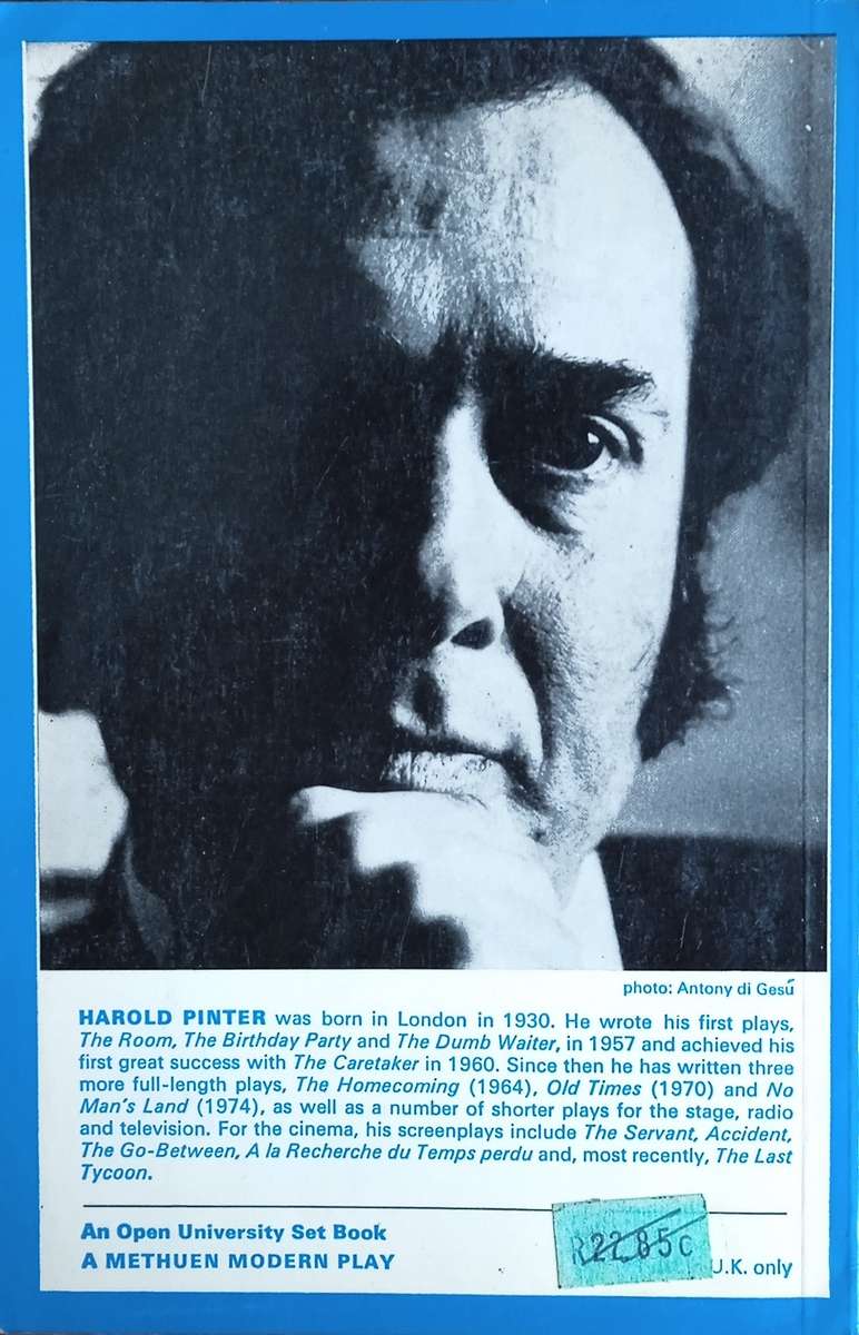 Landscape and Silence | Harold Pinter