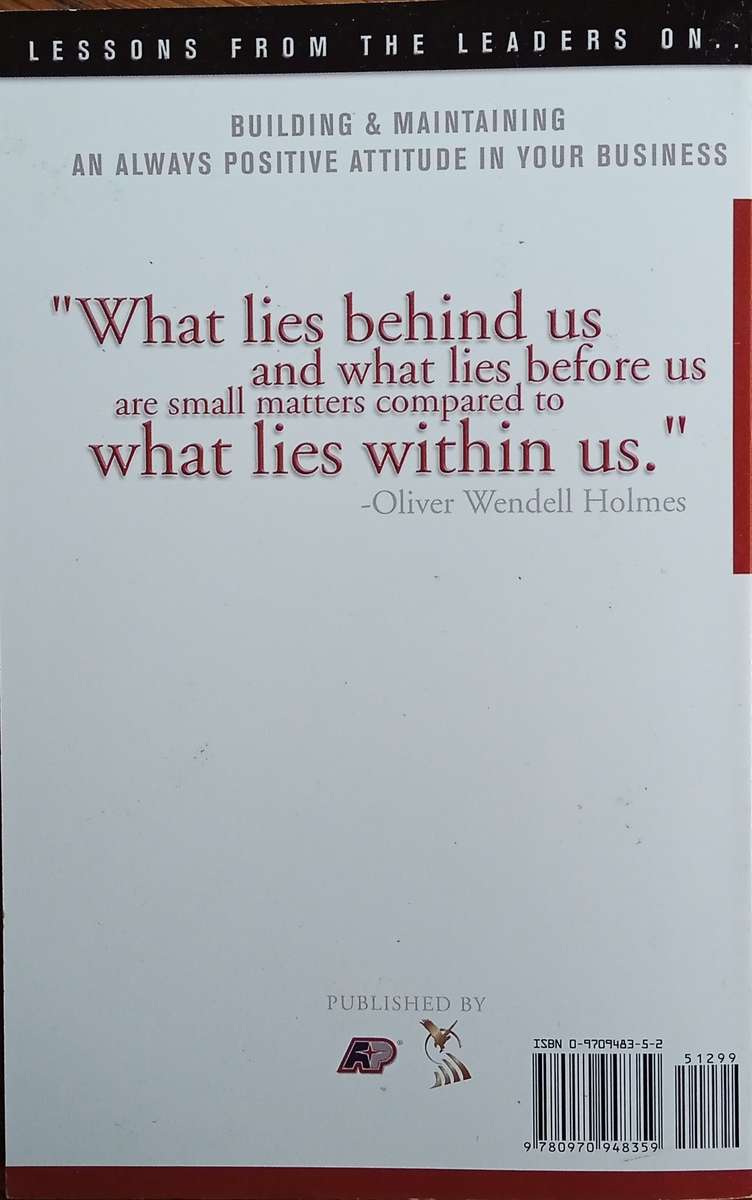 Building & Maintaining an Always Positive Attitude in Your Business | Various