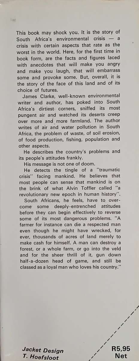 Our Fragile Land: South Africa's Environmental Crisis | James Clarke