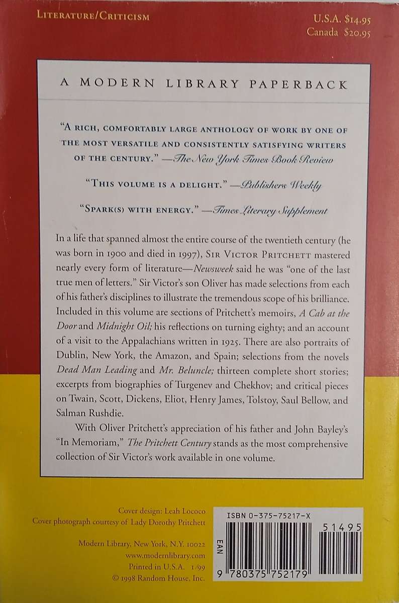 The Pritchett Century | V.S. Pritchett