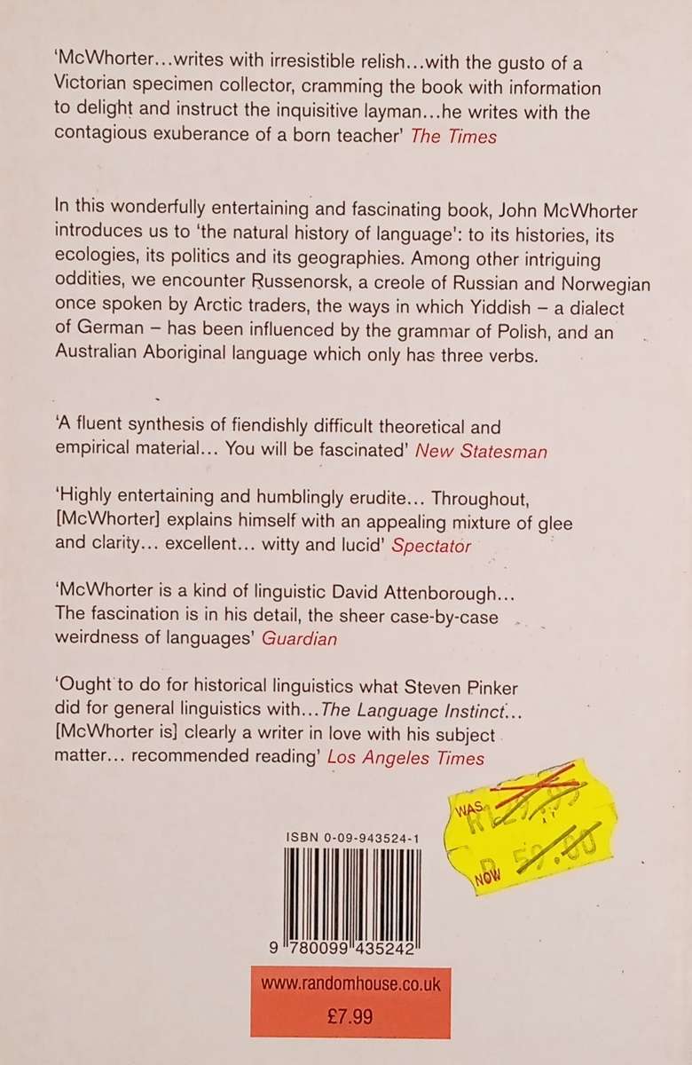 The Power of Babel: A Natural History of Language | John McWhorter