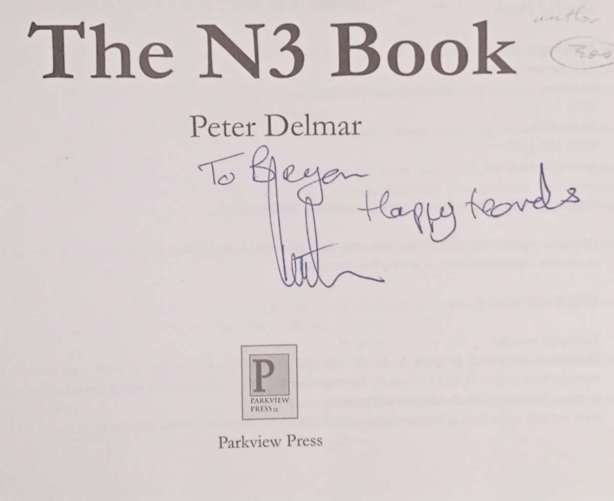 The N3 Book [Inscribed by the Author] | Peter Delmar
