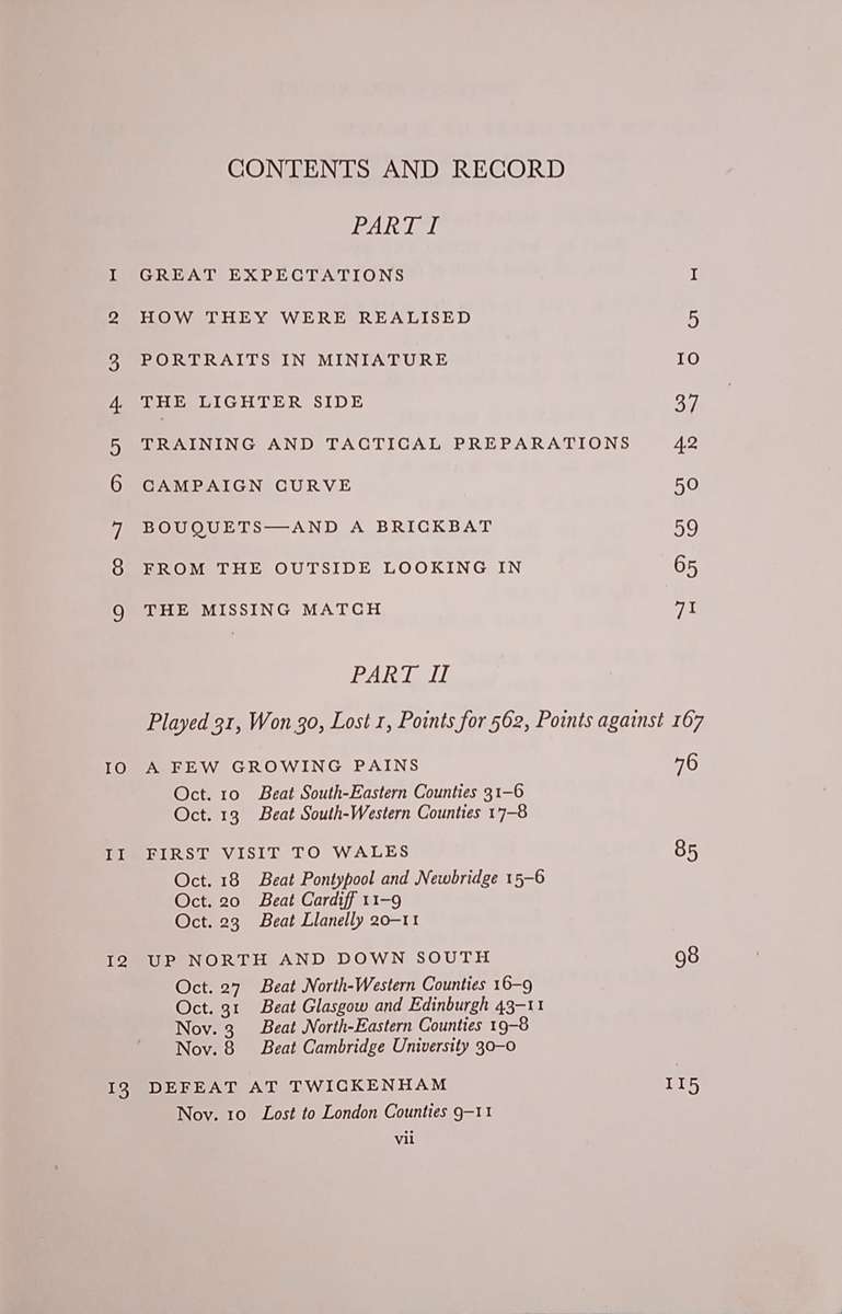 The Fourth Springboks 1951-1952 | R.K. Stent