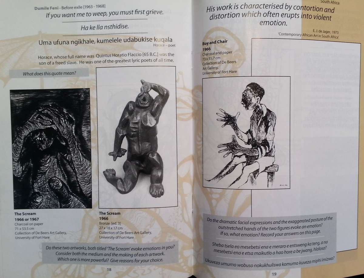 Dumile Feni: A Retrospective Exhibition (Resource Book, with Invitation to the Exhibition)