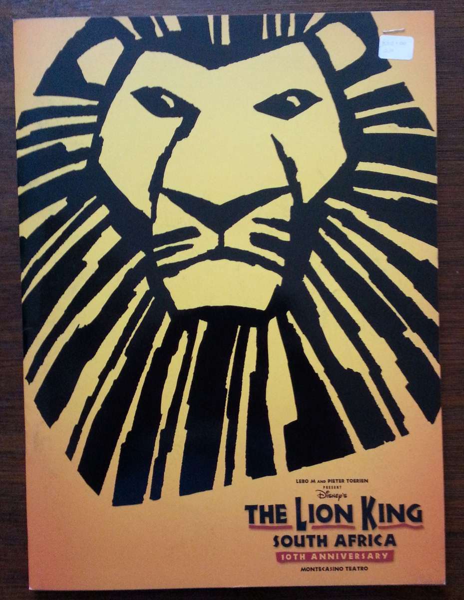 The Lion King South Africa, 10th Anniversary Programme