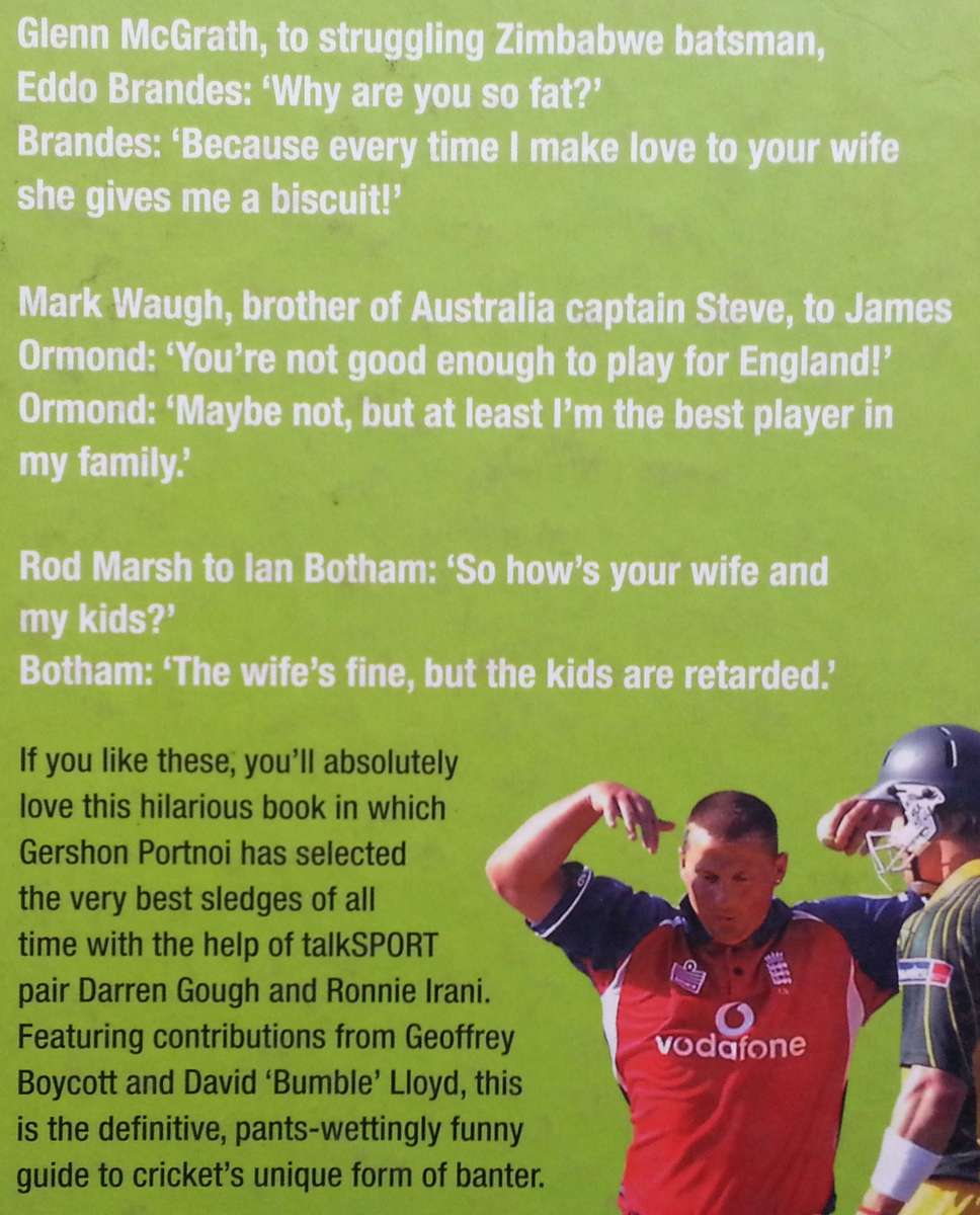 Why Are You so Fat? Cricket's Best Ever Sledges | Gershon Portnoi