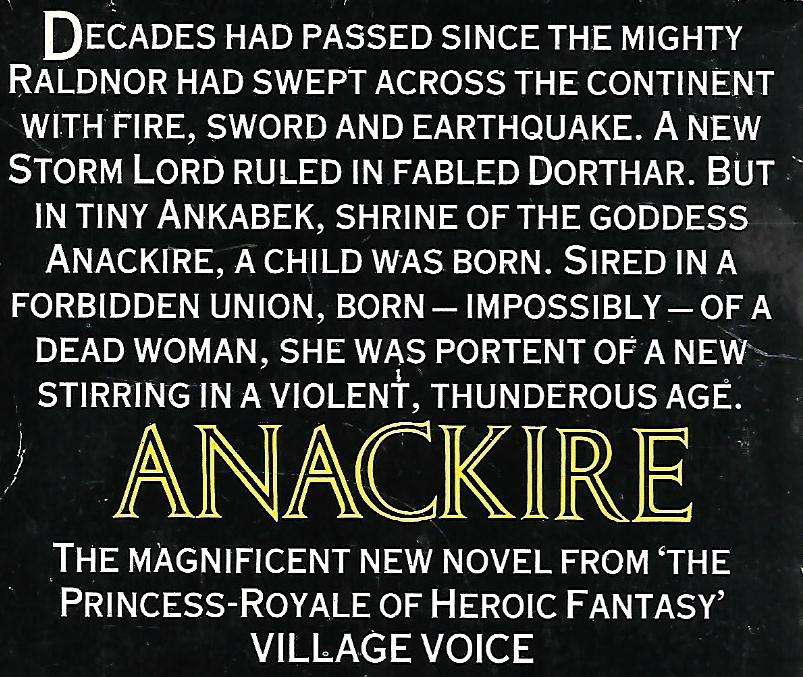 Anackire | Tanith Lee