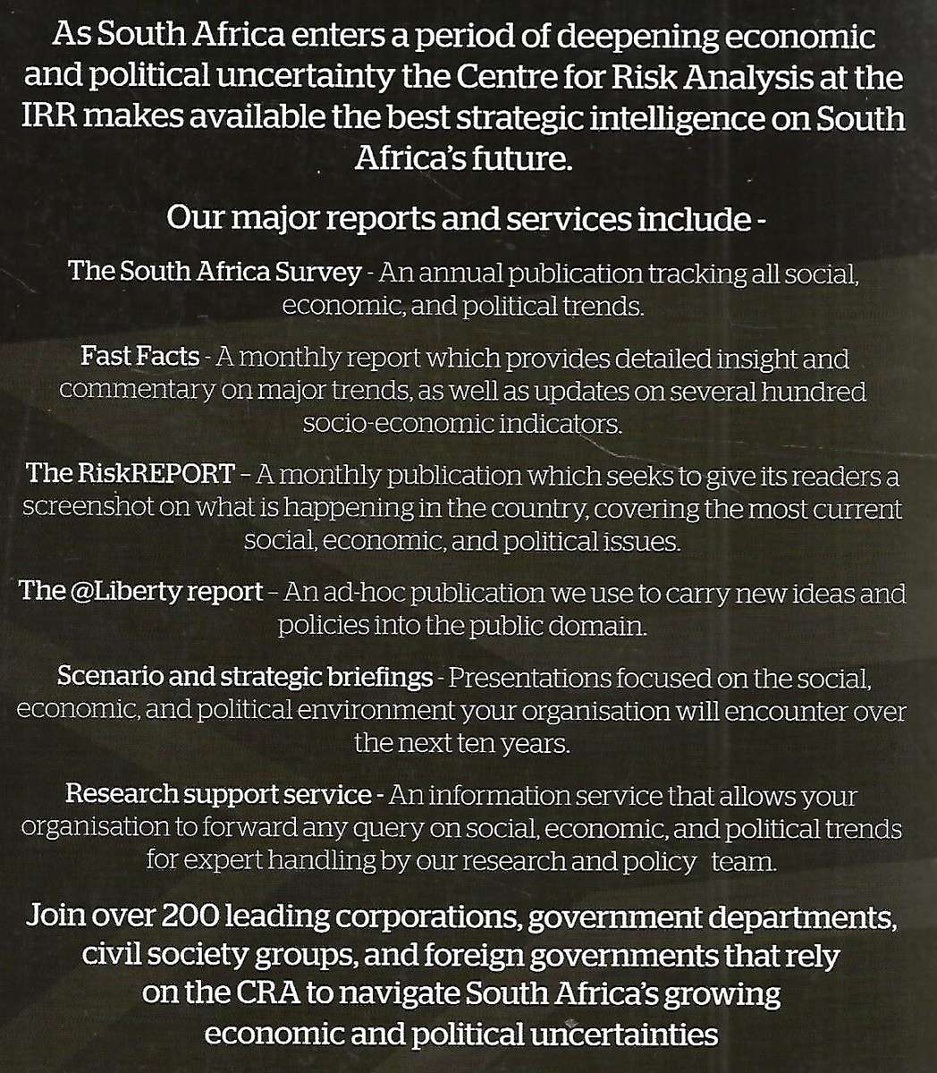 South Africa Survey 2014/2015