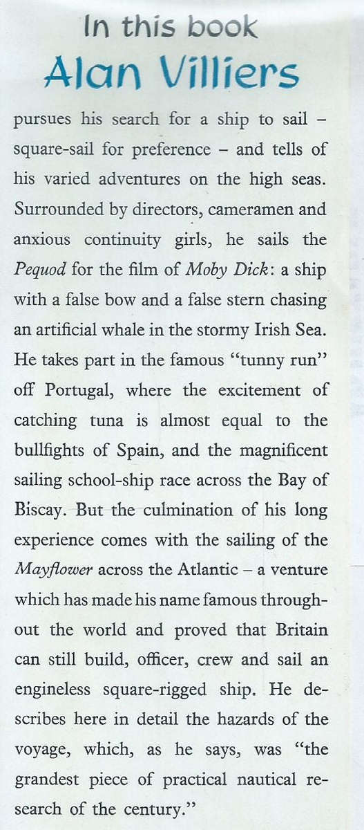 Give Me a Ship to Sail (First Edition, 1958) | Alan Villiers