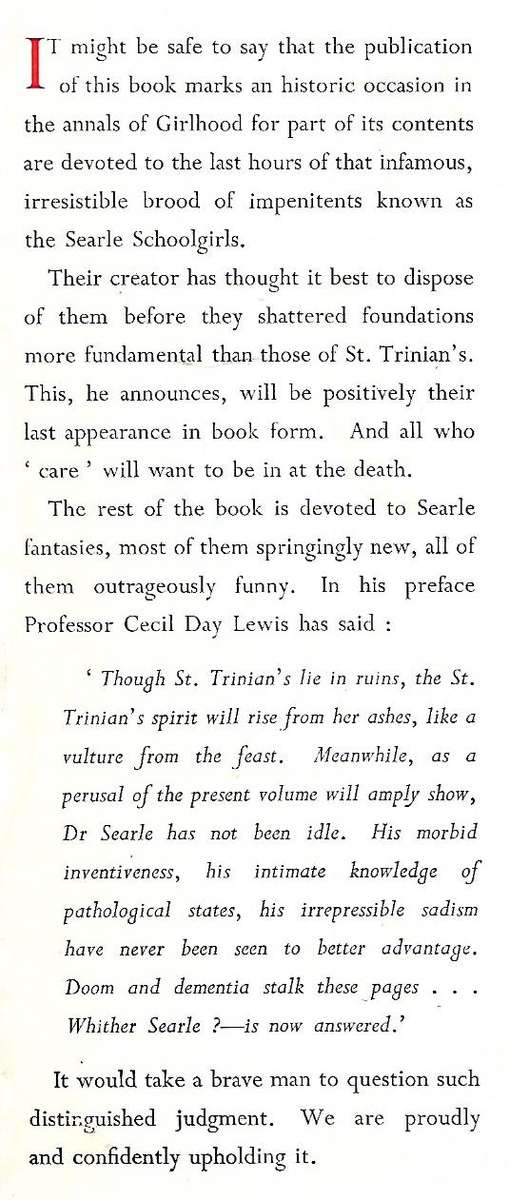 Souls in Torment | Ronald Searle
