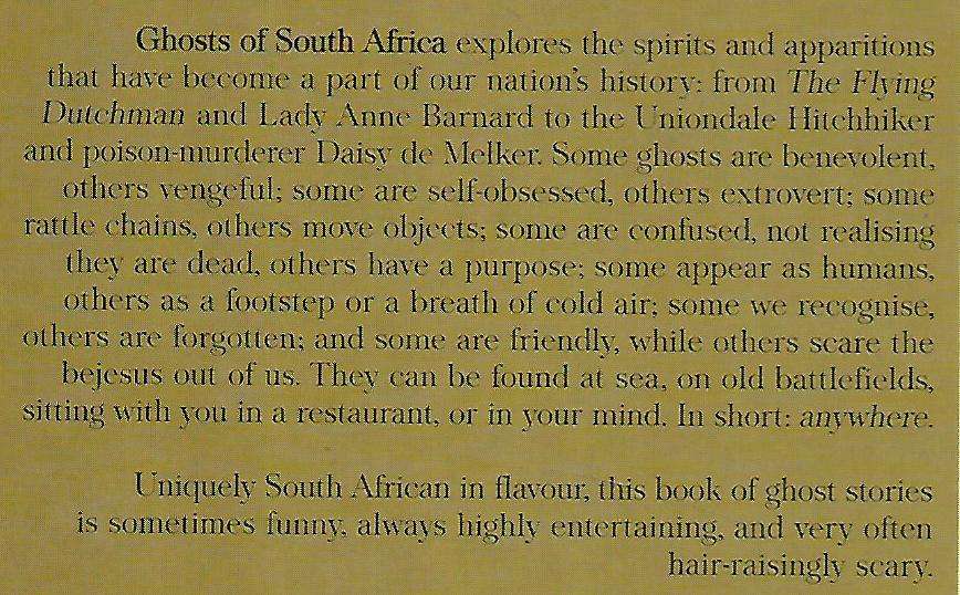 Ghosts of South Africa | Pat Hopkins