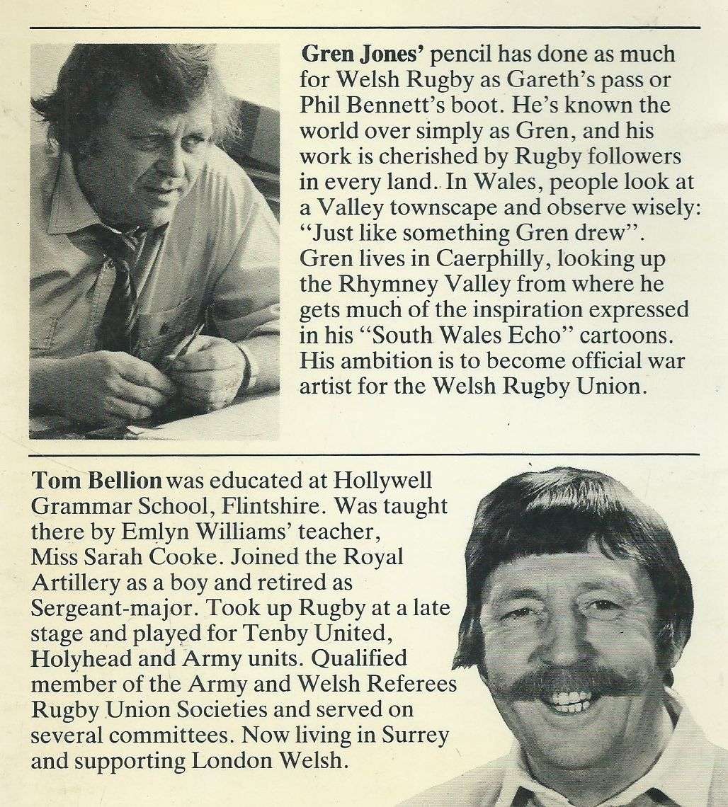 "And the Tanker Spent a Comfortable Night": Welsh Rugby in the 70's (Cartoons) | Gren