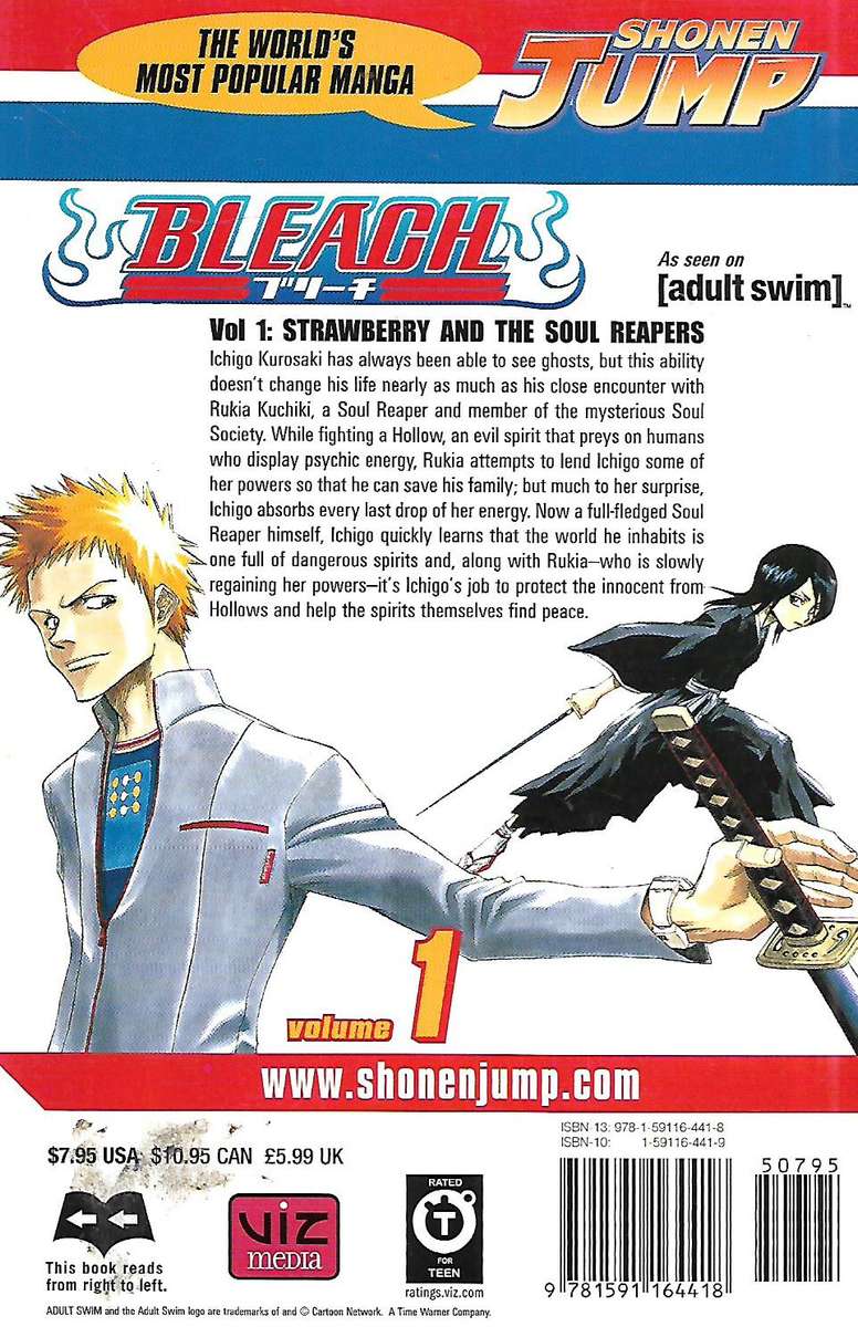 Bleach (Shonen Jump Manga, Vols. 1-6 Complete) | Tite Kubo