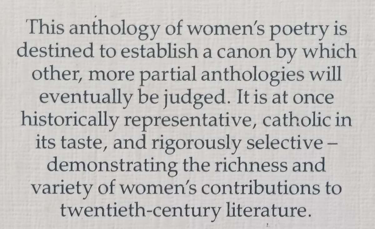 The Faber Book of 20th Century Women's Poetry | Fleur Adcock (Ed.)