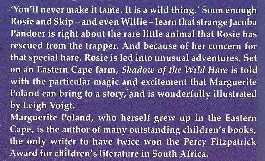 Shadow of the Wild Hare | Marguerite Poland