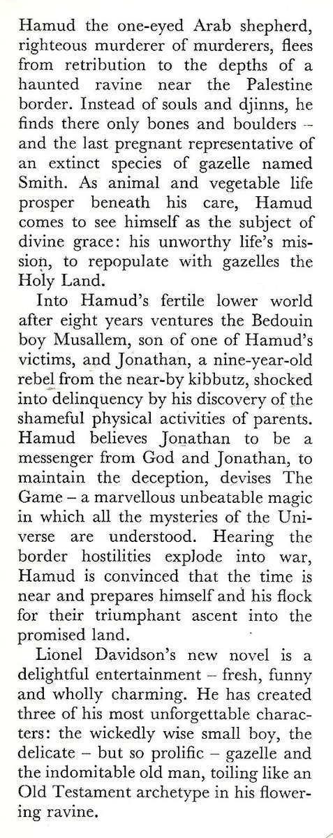 Smith's Gazelle | Lionel Davidson