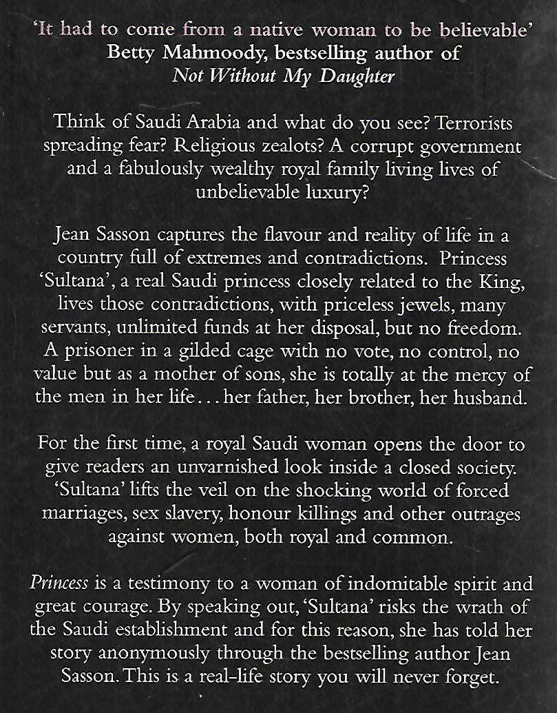 Princess: The True Story of Life Inside the Royal Family | Jean Sasson