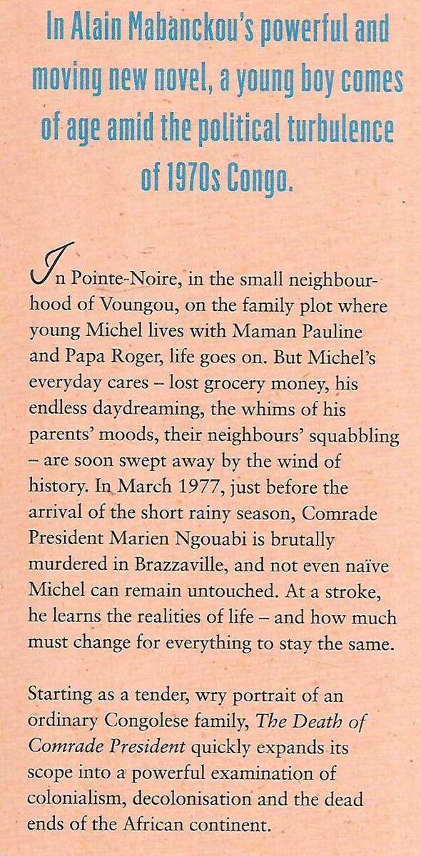 The Death of Comrade President | Alain Mabanckou