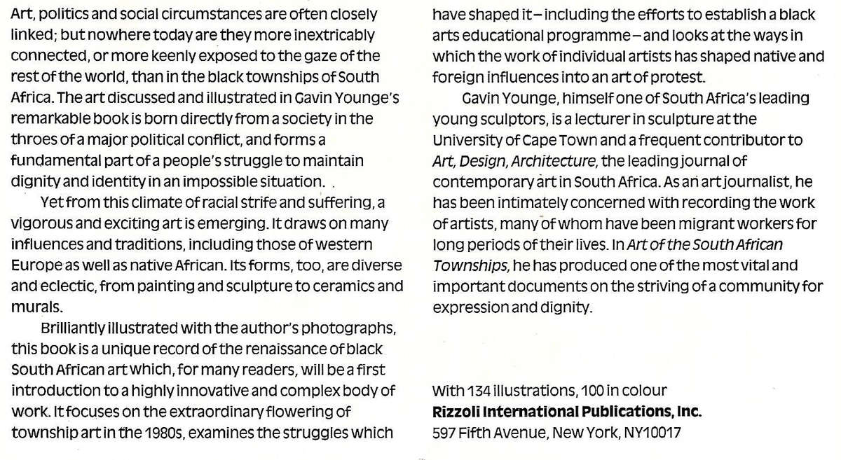 Art of the South African Townships | Gavin Younge