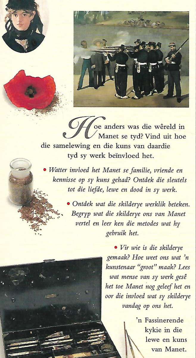 Manet: 'n Nuwe Realisme (Afrikaans) | David Spence