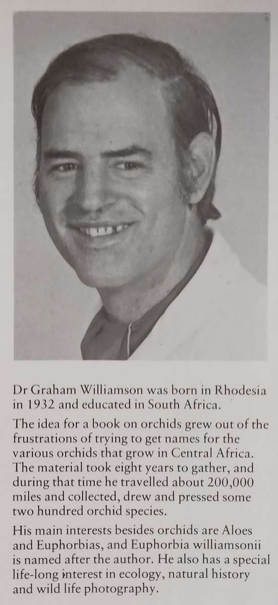The Orchids of South Central Africa | Graham Williamson
