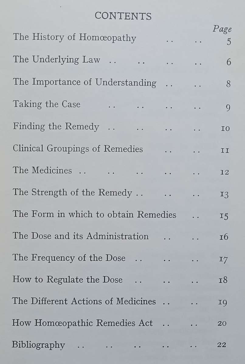 A Small Guide to the Principles of Homoeopathic Prescribing