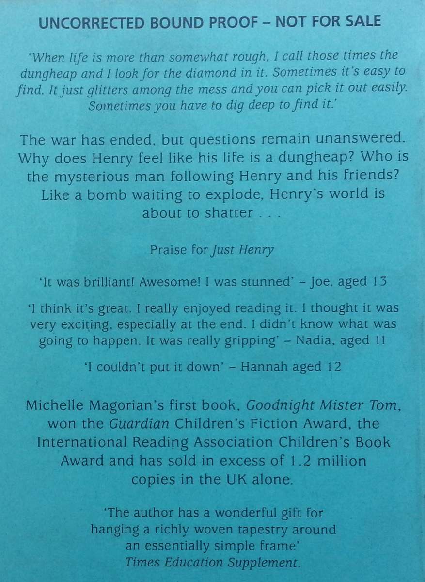 Just Henry (Proof Copy) | Michelle Magorian