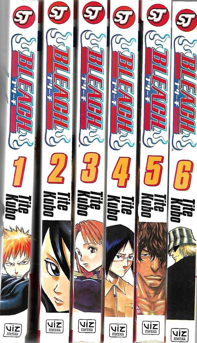 Bleach (Shonen Jump Manga, Vols. 1-6 Complete) | Tite Kubo