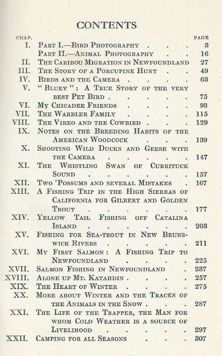 Wild Life and the Camera | A. Radclyffe Dugmore
