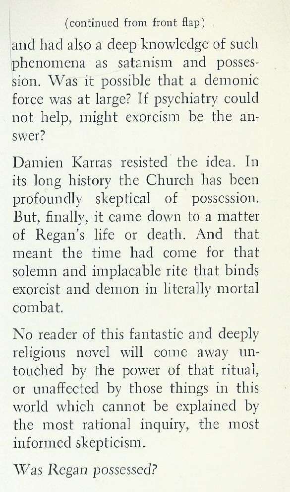 The Exorcist | William Peter Blatty