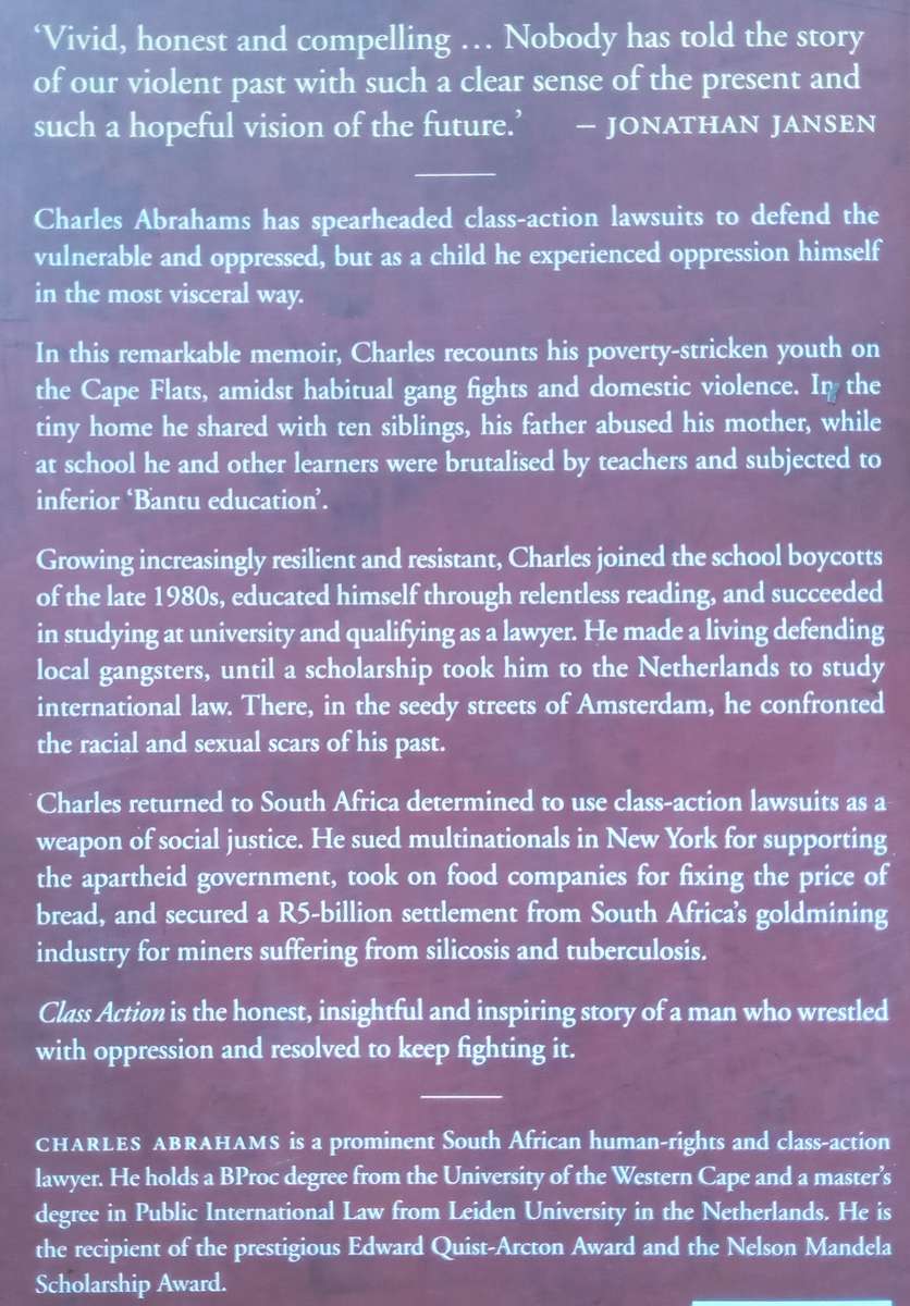 Class Action: In Pursuit of a Larger Life | Charles Abrahams