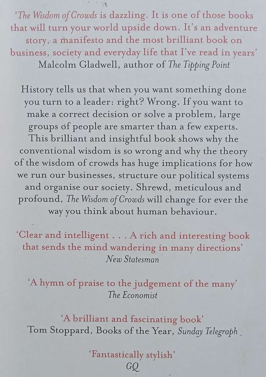 The Wisdom of Crowds: Why the Many Are Smarter than the Few | James Surowiecki