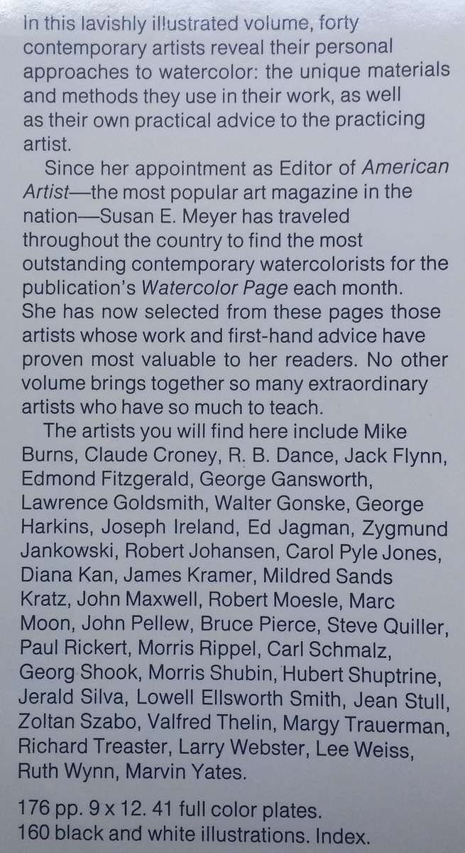 40 Watercolorists and How They Work | Susan E. Meyer