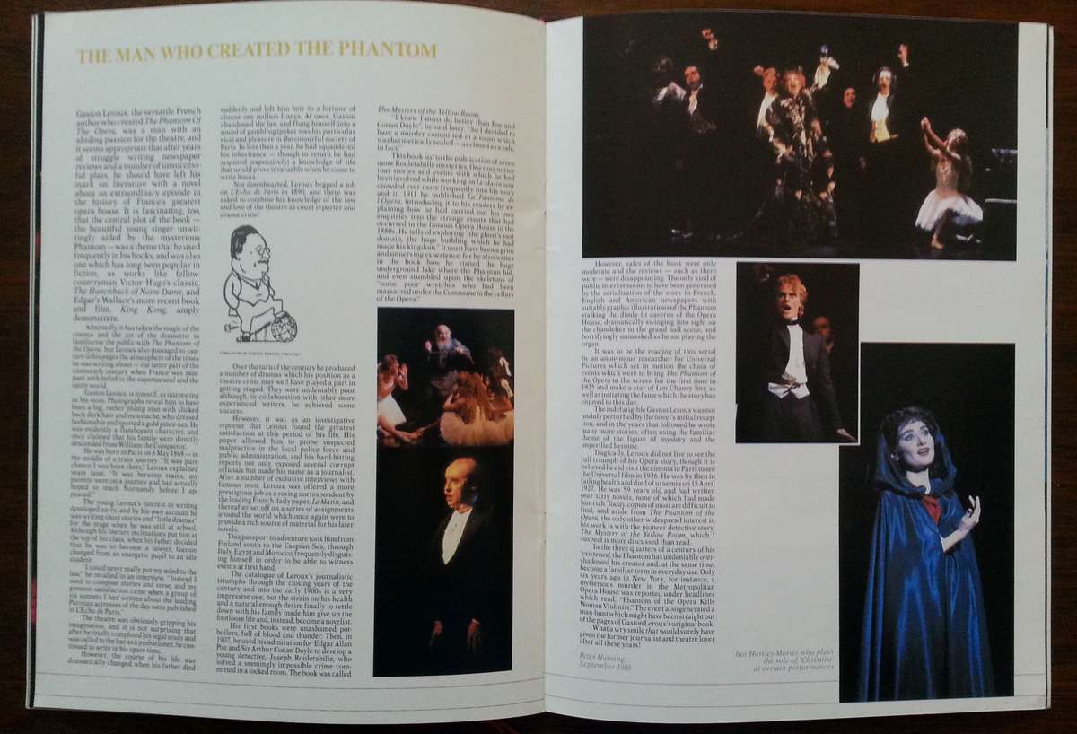 The Phantom of the Opera (Souvenir Brochure)