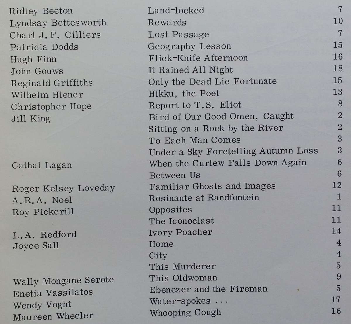 New Coin Poetry (Vol. 5, No. 2, August 1969 (With Errata sheet and Supplement)