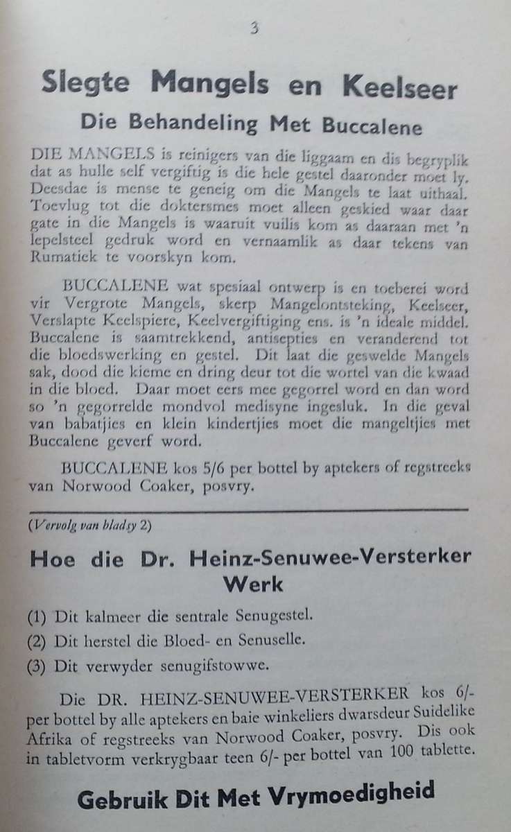 Sleutels tot Gesondheid (Afrikaans)