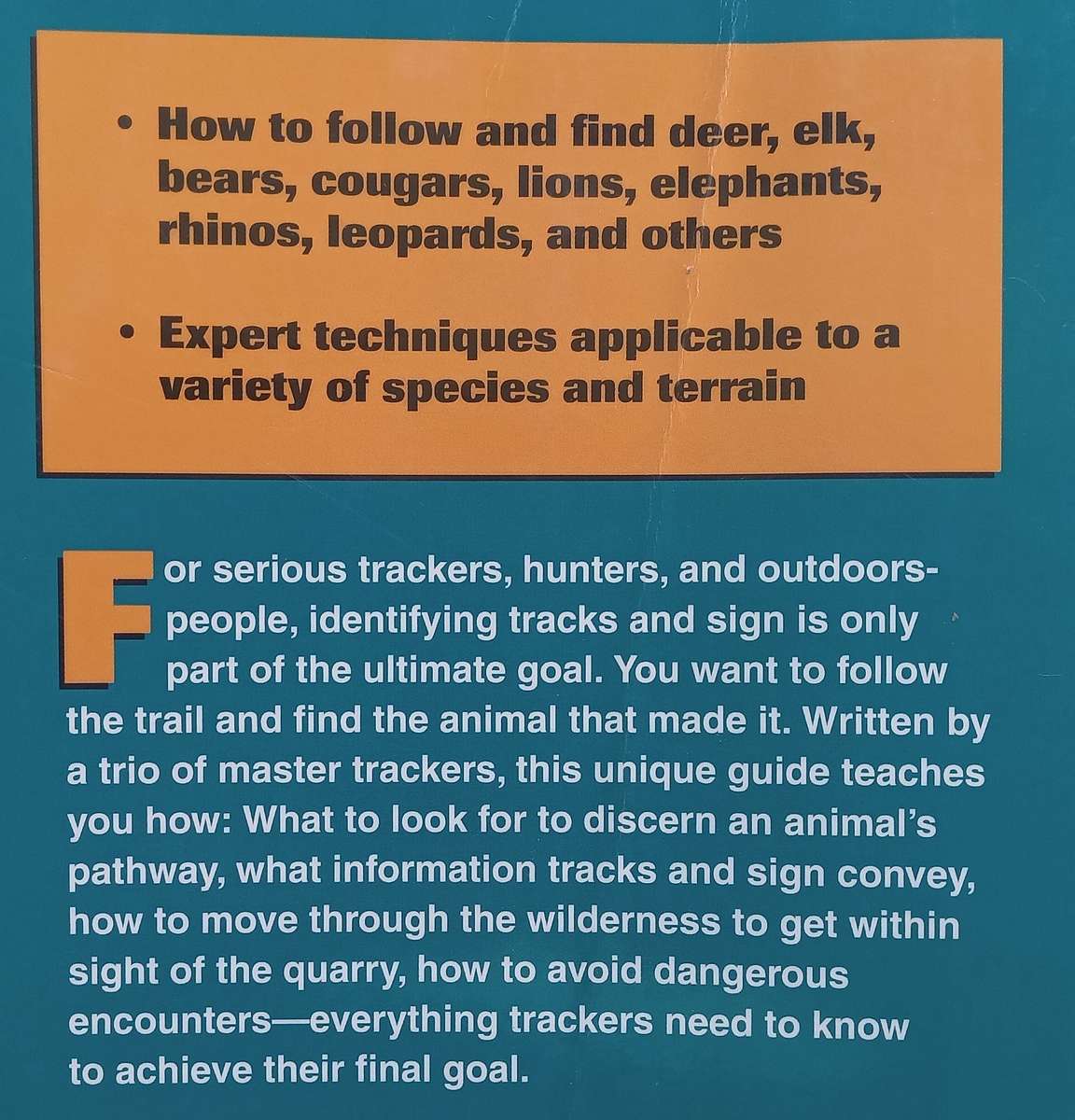 Practical Tracking: A Guide to Following Footprints & Finding Animals | Louis Liebenberg, et al.