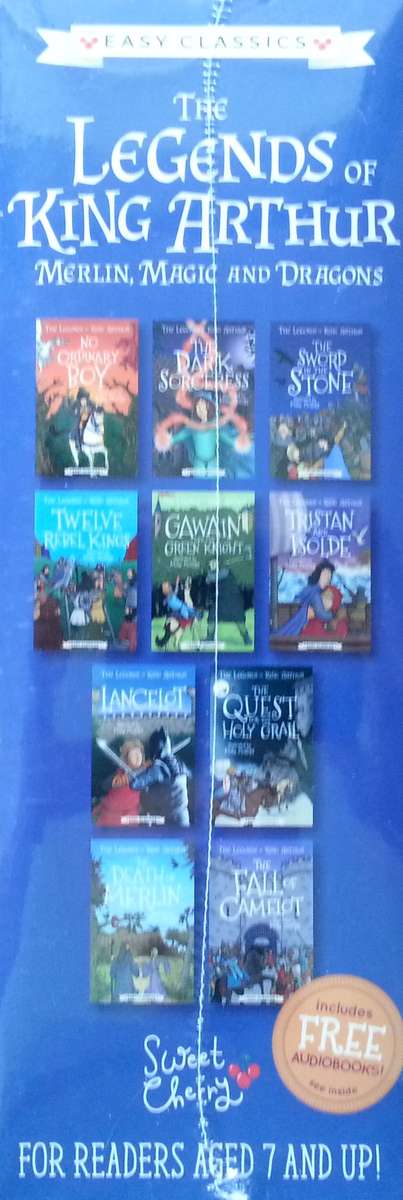 The Legends of King Arthur: Merlin, Magic and Dragons (10 Book Set)