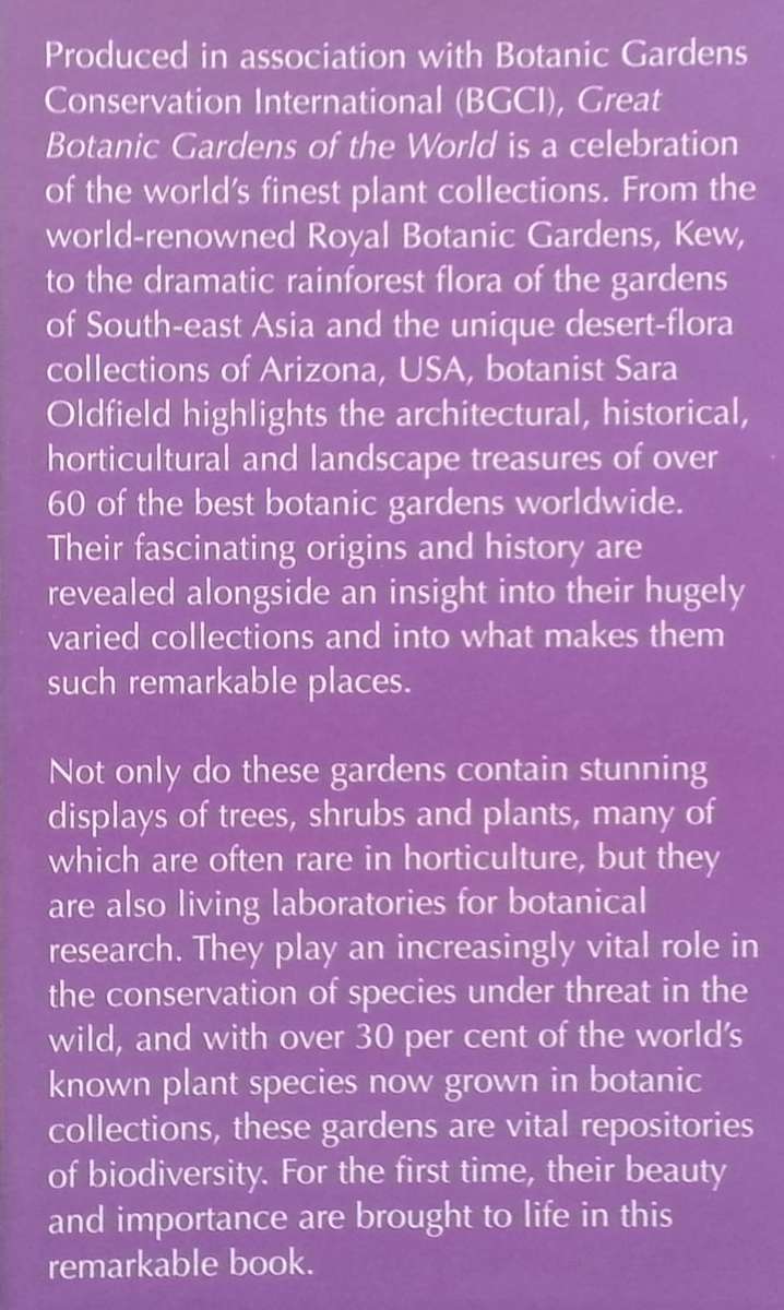 Great Botanical Gardens of the World | Sara Oldfield