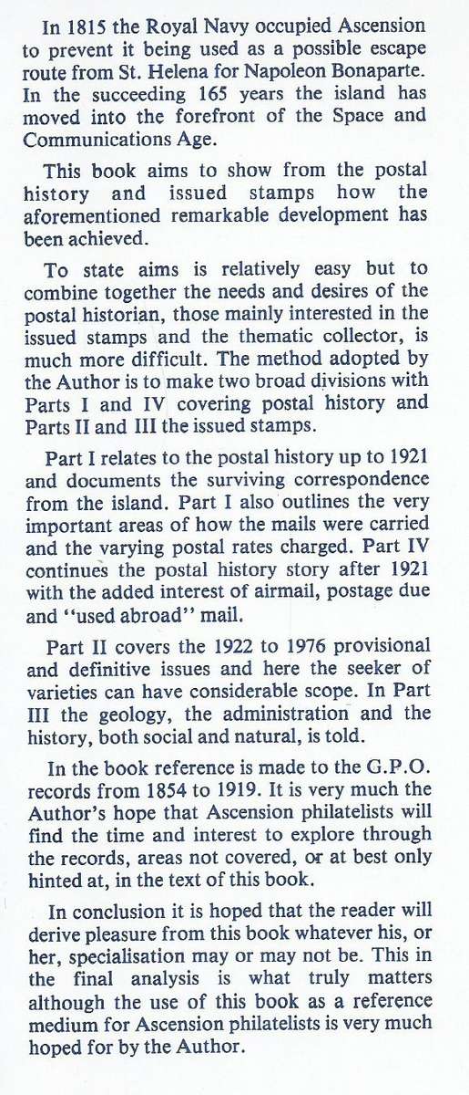 Ascension: The Stamps and Postal History | J. H. Atwood