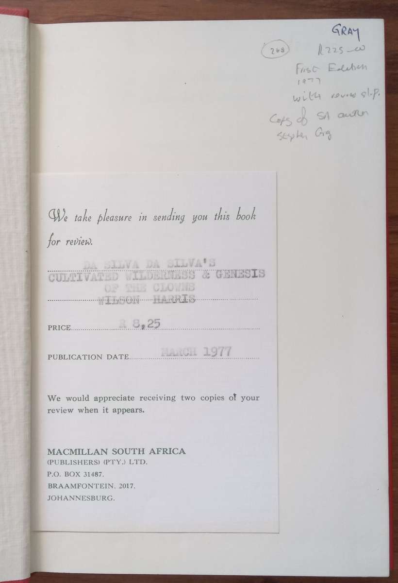 Da Silva da Silvas Cultivated Wilderness & Genesis of the Clowns (Copy of Stephen Gray) | Wilson...