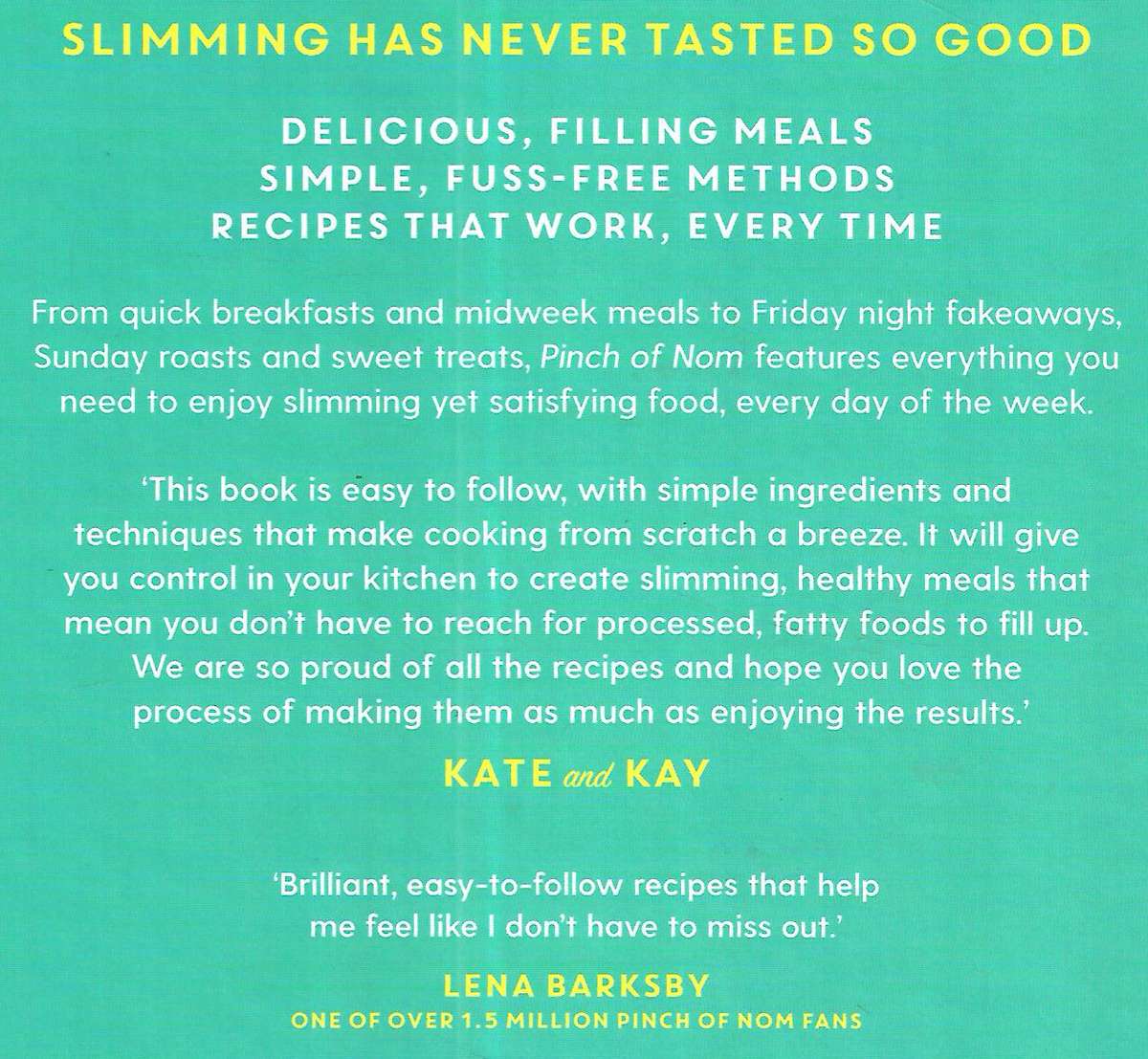 Pinch of Nom: 100 Slimming Home-Style Recipes | Kate Allinson & Kay Featherstone