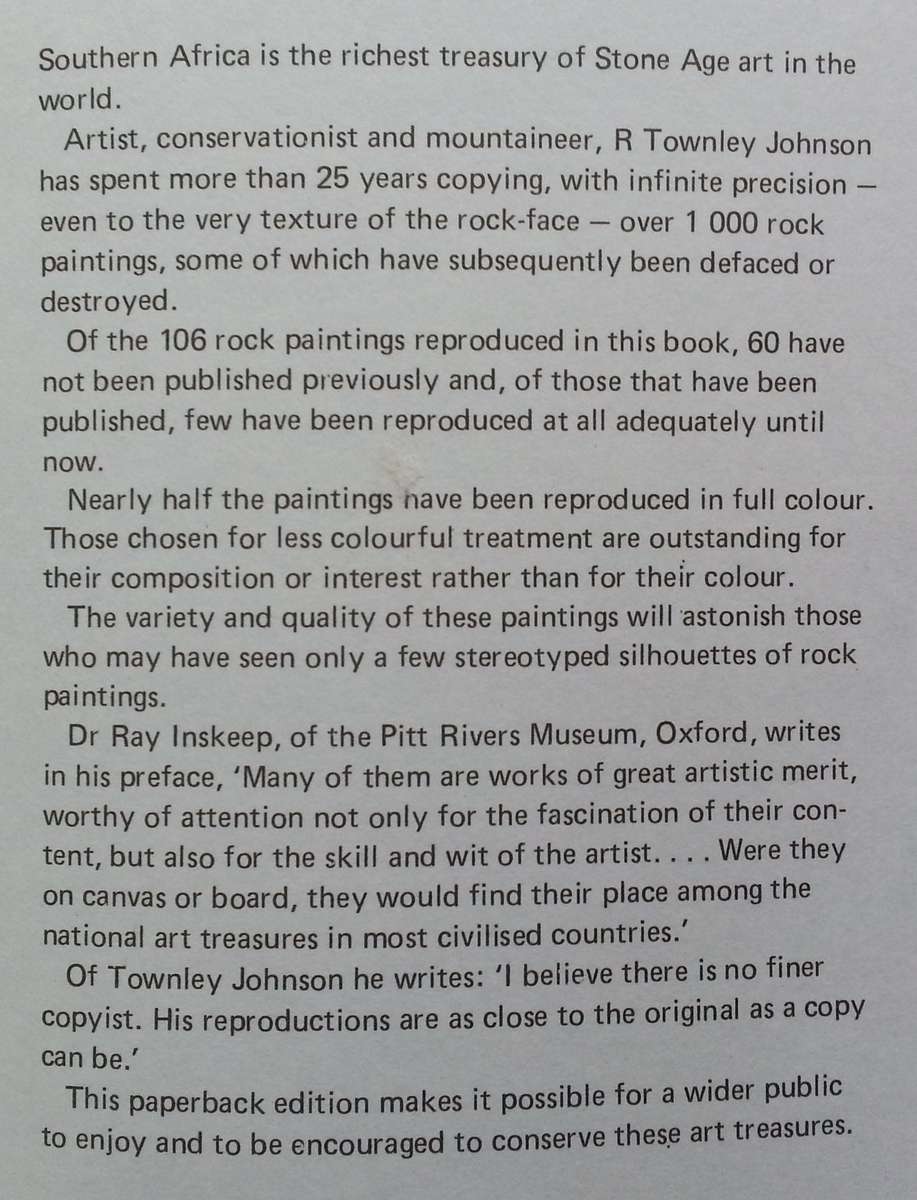 Major Rock Paintings of Southern Africa (Facsimile Reproductions) | Townley Johnson & Tim Maggs