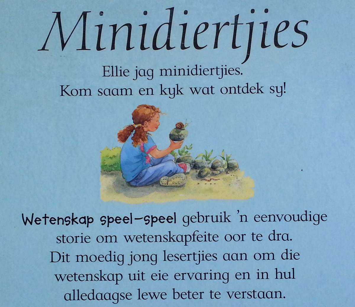 Wetenskap Speel-Speel: Minidiertjies (Afrikaans)