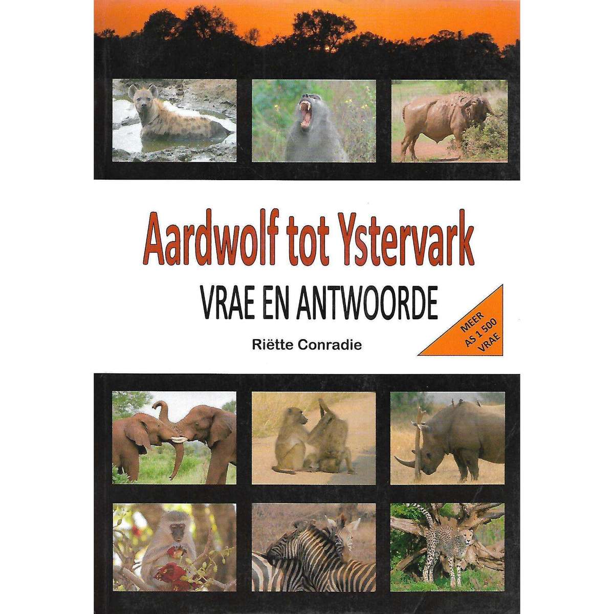 Aardwolf tot Ystervark: Vrae en Antwoorde (Signed by Author) | Riette Conradie