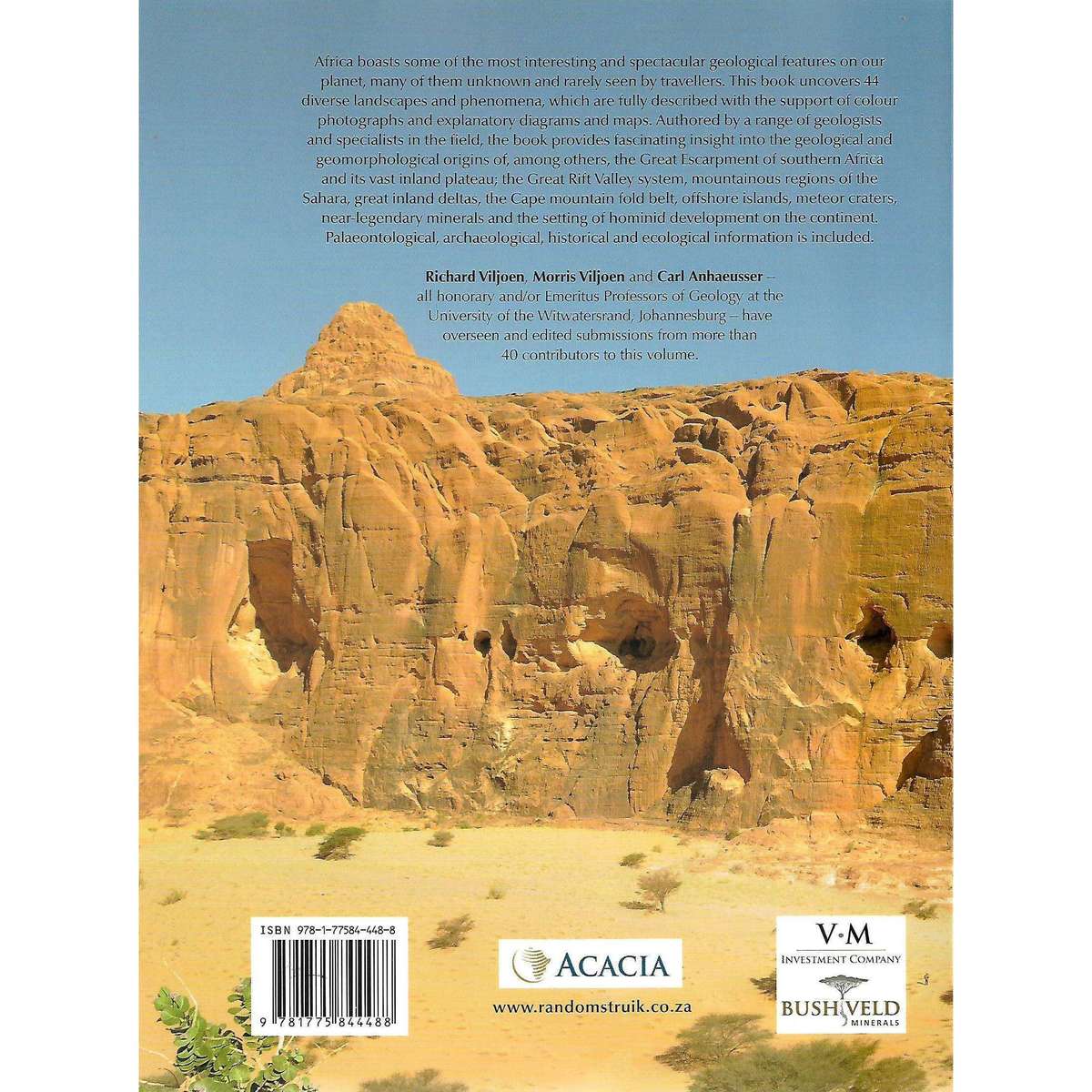 Africa's Top Geological Sites (Signed by several contributors)